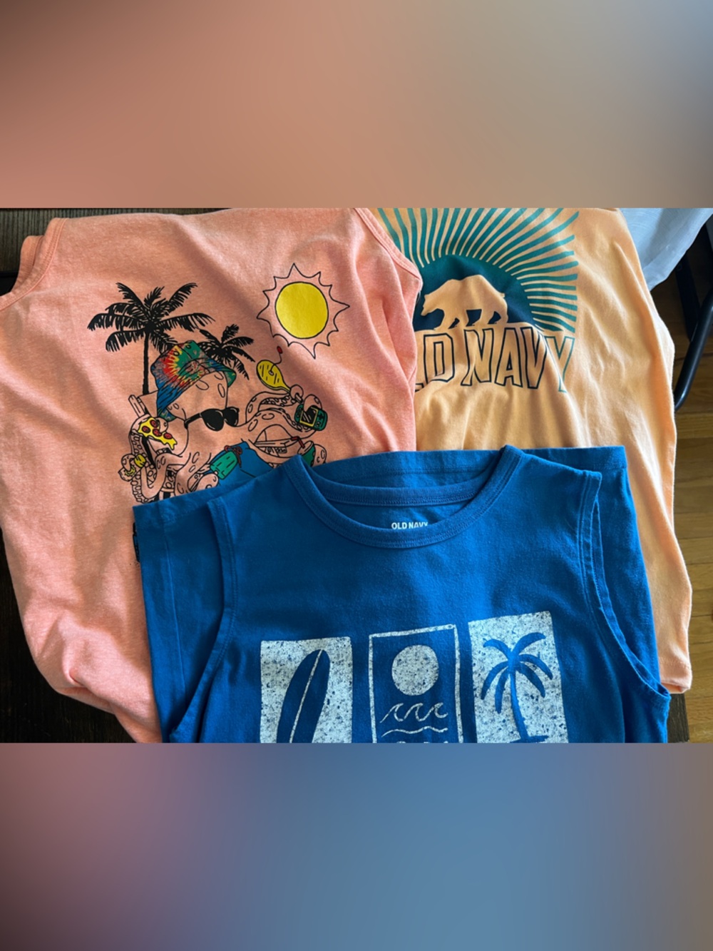 Boys XL 14/16 old navy tanks